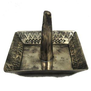 REAL SILVER GOLD J Alexander Jewelry Ring Holder